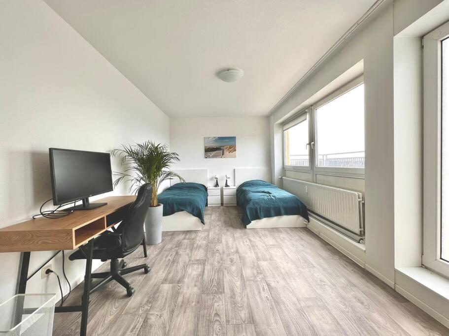 הנובר Maisonette Penthouse Laatzen - 5 Min To Messe מראה חיצוני תמונה